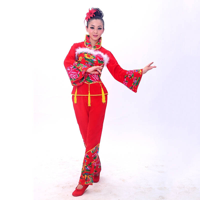 秧歌服裝最新款2015，時(shí)尚與傳統(tǒng)的完美融合風(fēng)采