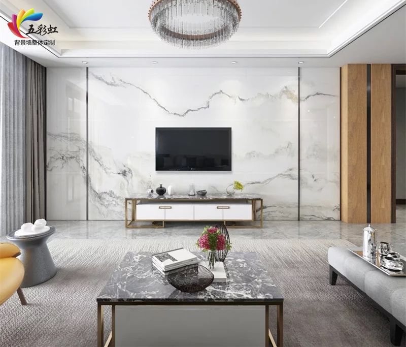 微晶石電視墻最新款，時(shí)尚家居的炫酷首選