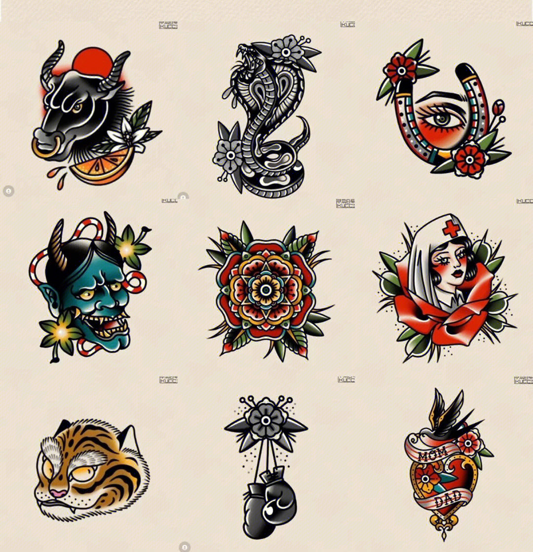 時(shí)尚潮流展現(xiàn)，最新紋身圖案設(shè)計(jì)精選