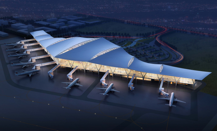 濰坊機(jī)場(chǎng)最新圖紙揭曉，塑造航空樞紐的新篇章
