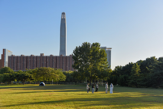 天津新公園亮相，城市綠肺開啟新篇章