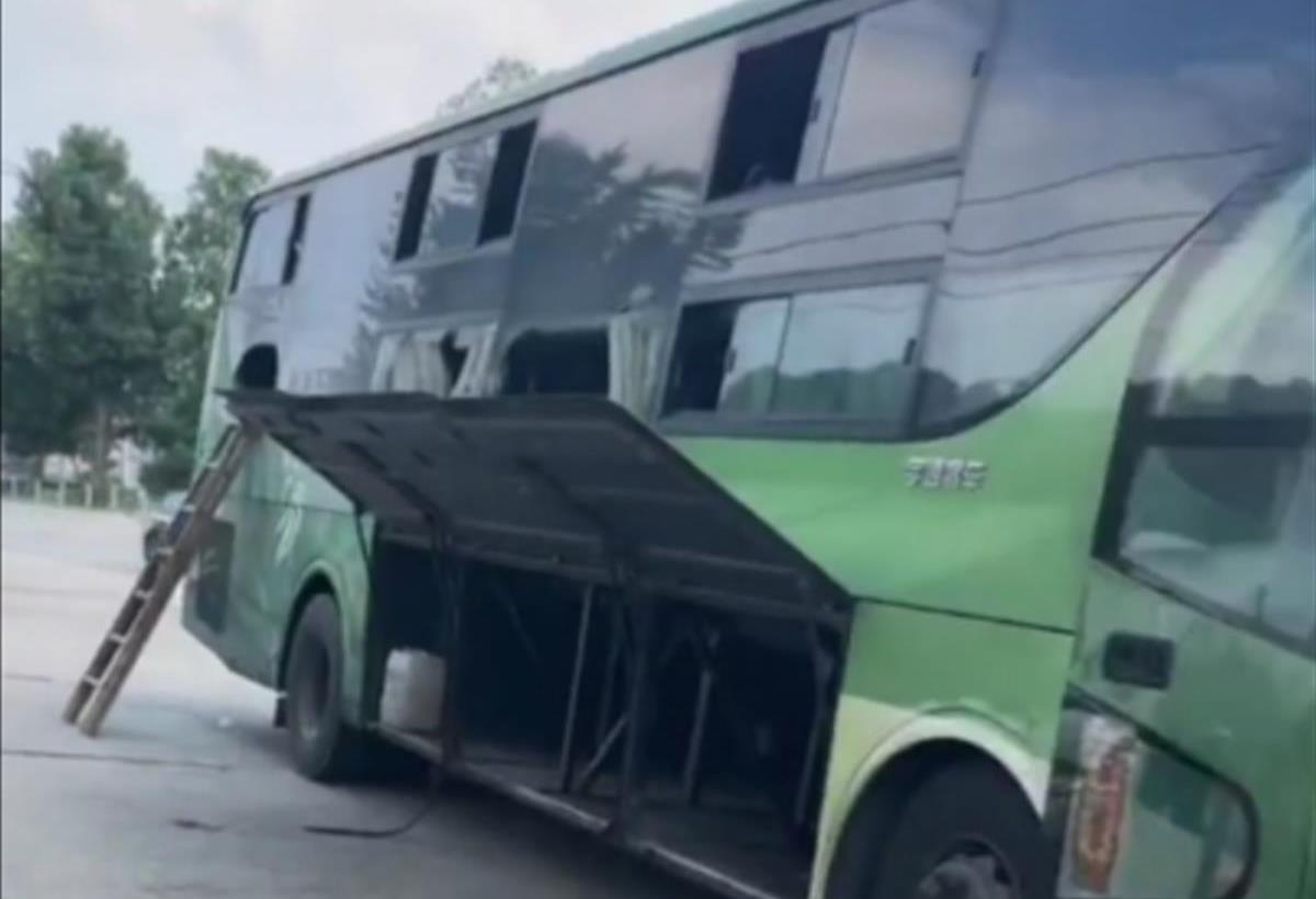 大巴車最新視頻，自然之旅的心靈探索，重拾寧靜的旅程